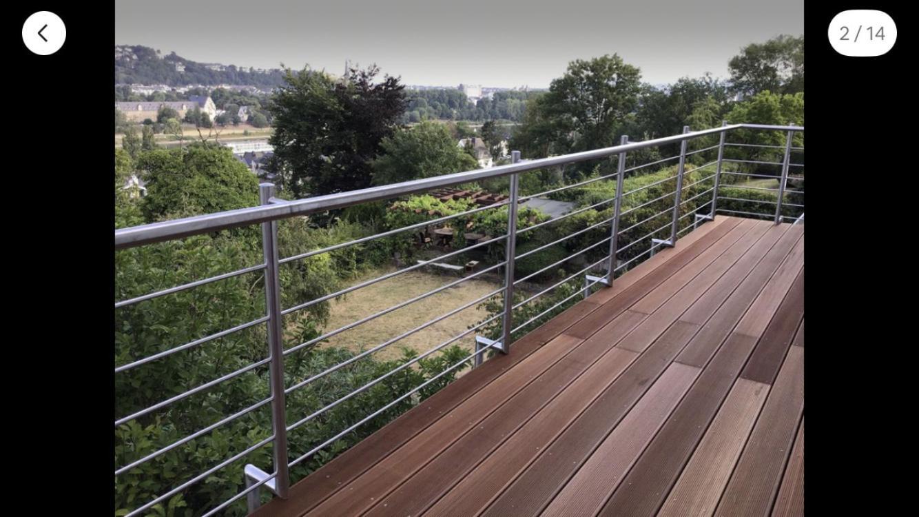 Aussichtszimmer Mit Modernem Glasbad Und Balkon * Кобленц