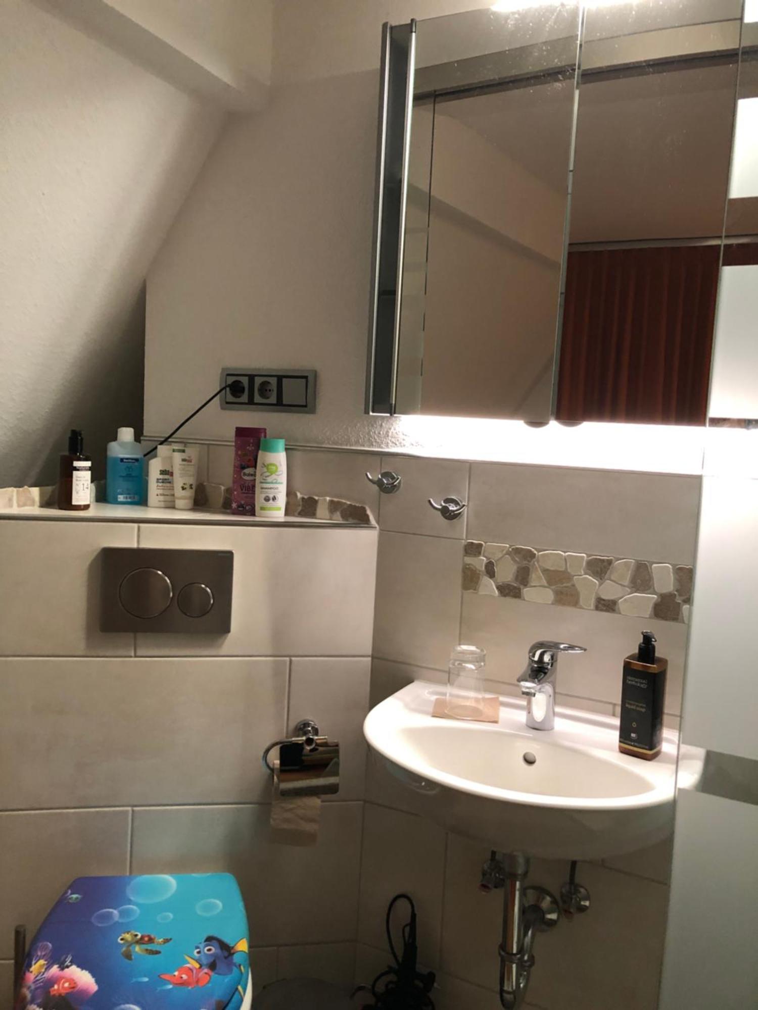 Проживание в семье Aussichtszimmer Mit Modernem Glasbad Und Balkon